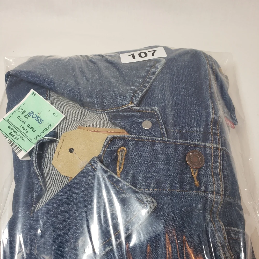 Levi's Trucker Jacket Men's Blue  Wash Denim 2X NWT - Picture 13 of 13